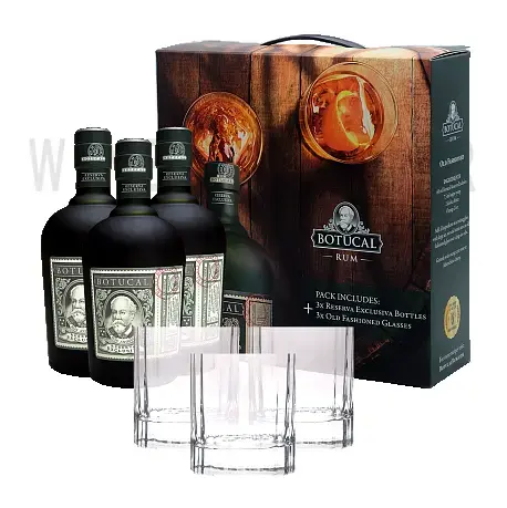  Набор Botucal Reserve Exclusiva Old Fashion gift box with 3 glasses