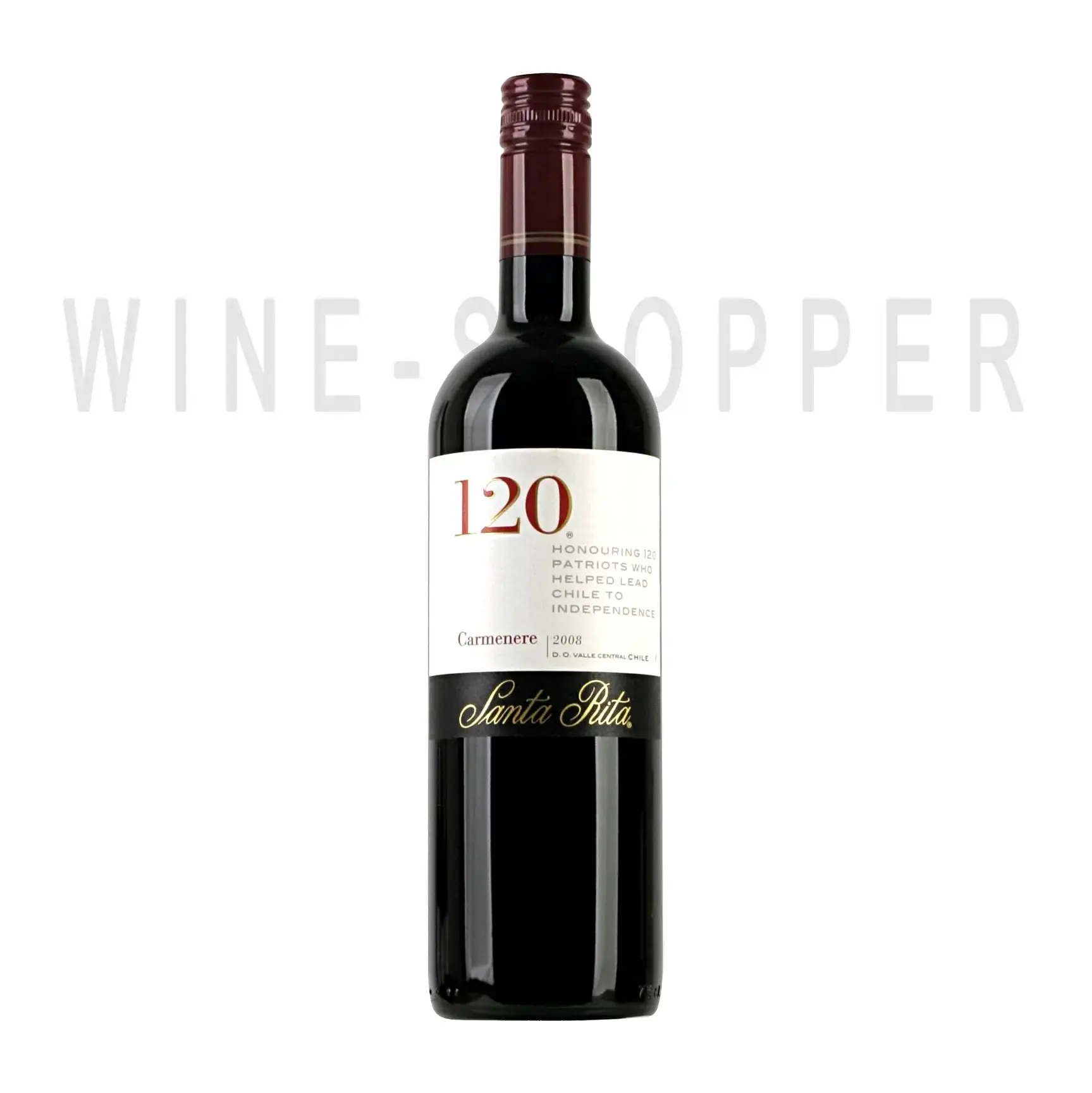 Вино Carmenere Valle Central 120 Santa Rita 2008 0.75 л