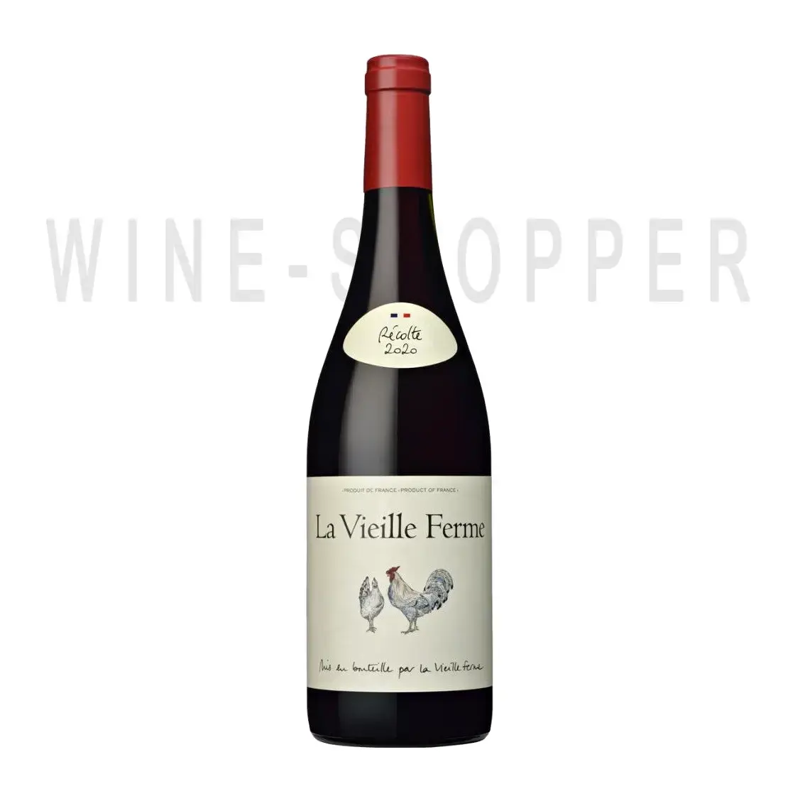 Вино Perrin et Fils La Vieille Ferme Rouge Cotes du Ventoux AOC 2020 0.75 л