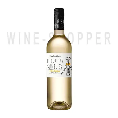 Вино Le Curieux Sommelier Chardonnay 2020 0.75 л