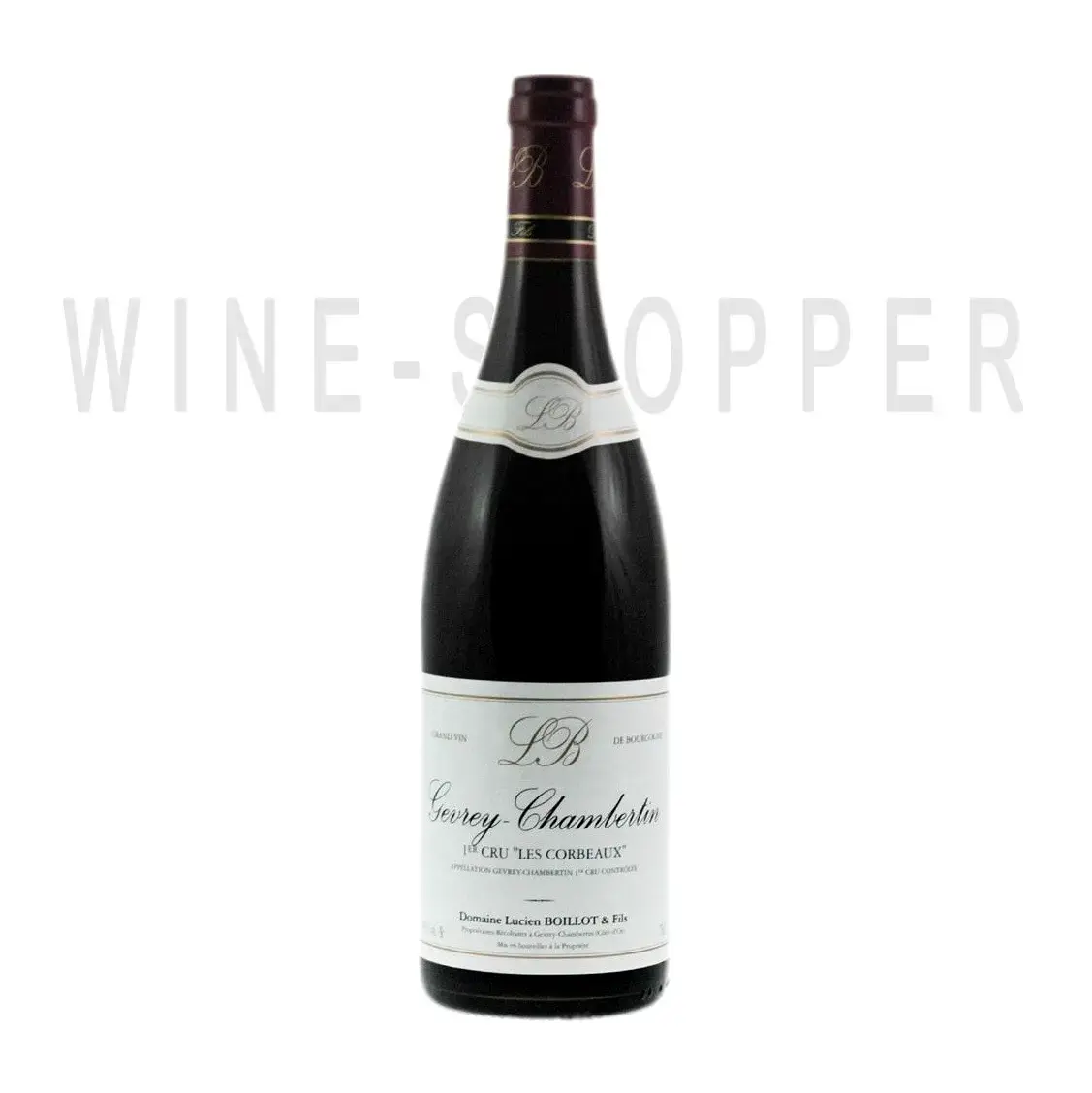 Вино Domaine Lucien Boillot & Fils Gevrey-Chambertin 1-er Cru Les Corbeaux AOC 2019 0.75 л