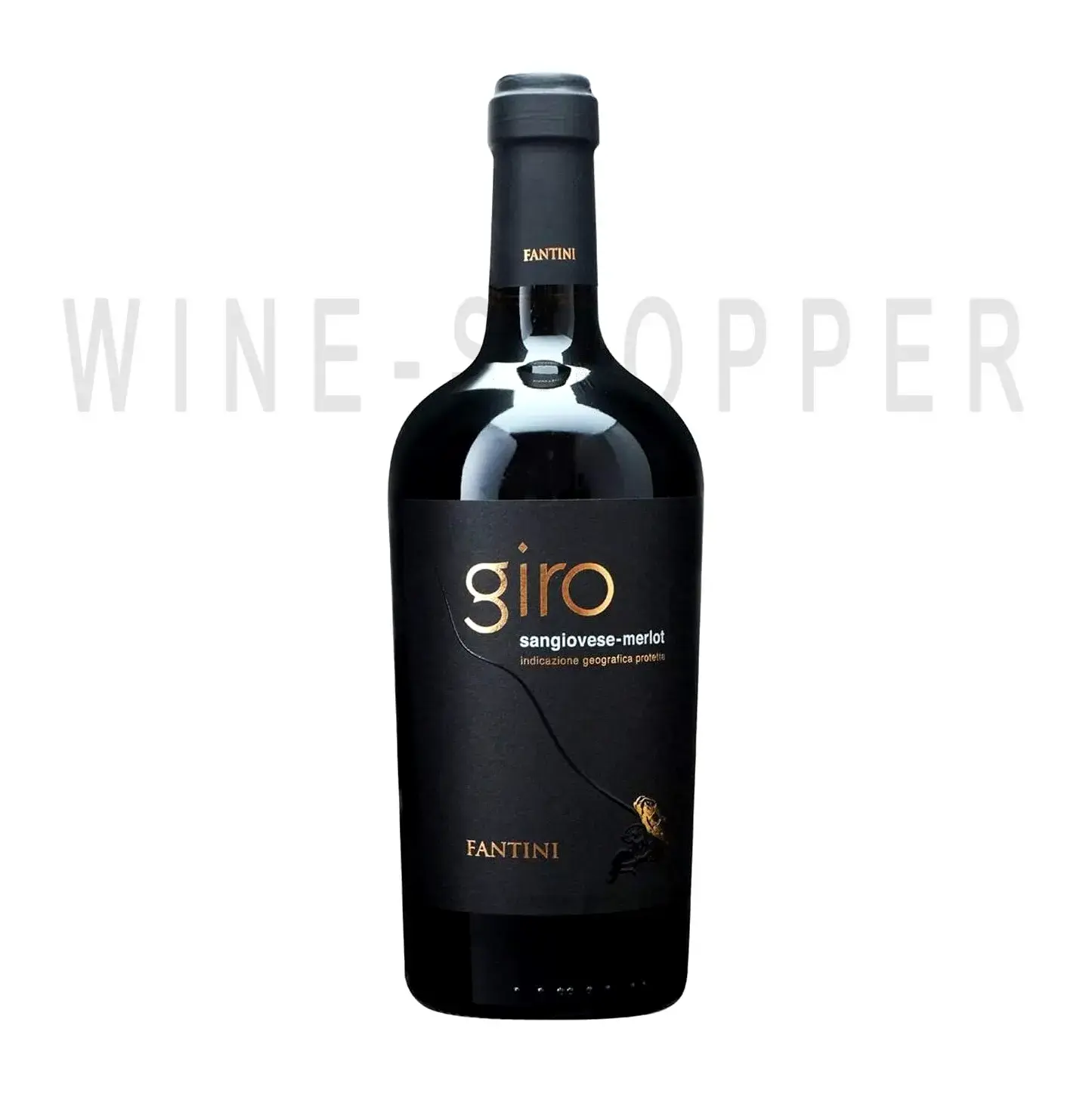 Вино Fantini Giro Sangiovese-Merlot Puglia IGP 2020 0.75 л