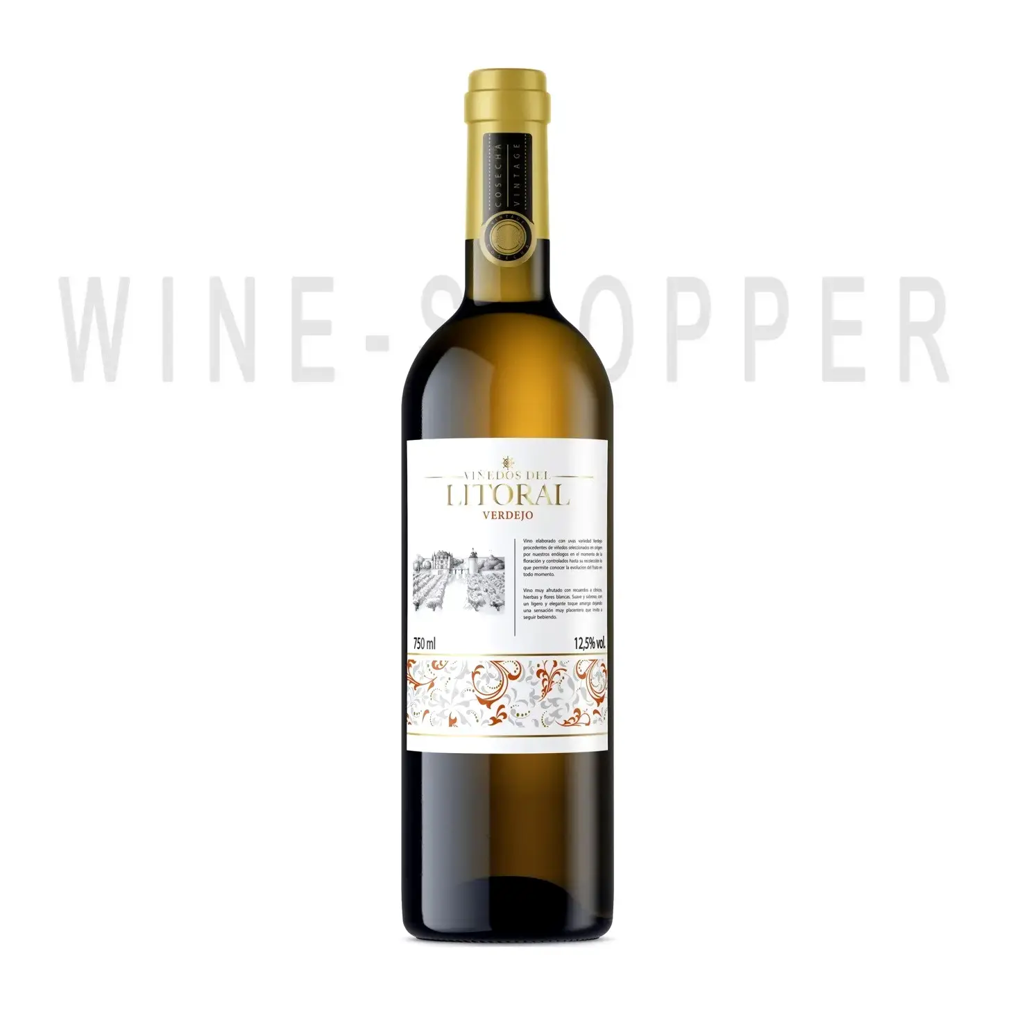 Вино Vinedos del Litoral Verdejo 0.75 л