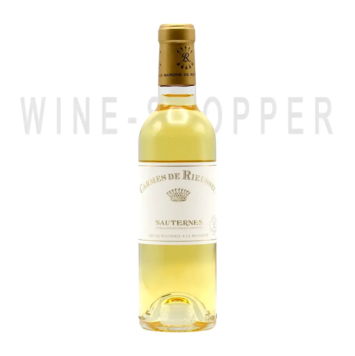 Вино Carmes de Rieussec Sauternes AOC 2019 0.375 л
