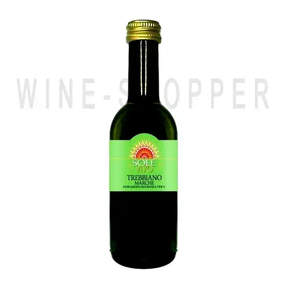 Вино Sole Vivo Trebbiano Marche IGT 2020 0.25 л