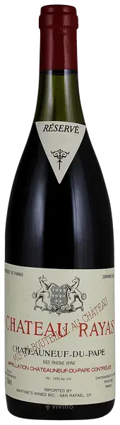 Вино Chateau Rayas Chateauneuf-du-Pape 2009 0.75 л