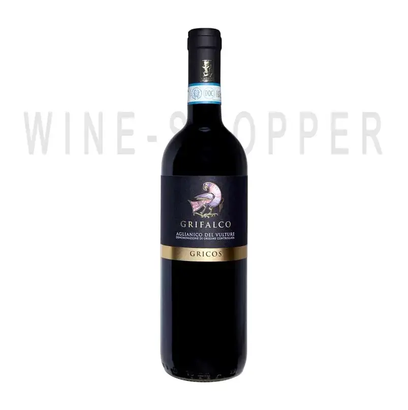 Вино Grifalco Gricos Aglianico del Vulture DOC 2020 0.75 л