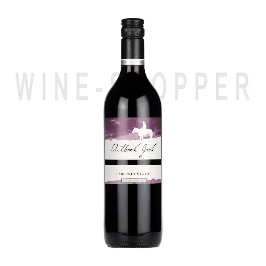 Вино Berton Vineyards Outback Jack Cabernet Merlot 2021 0.75 л