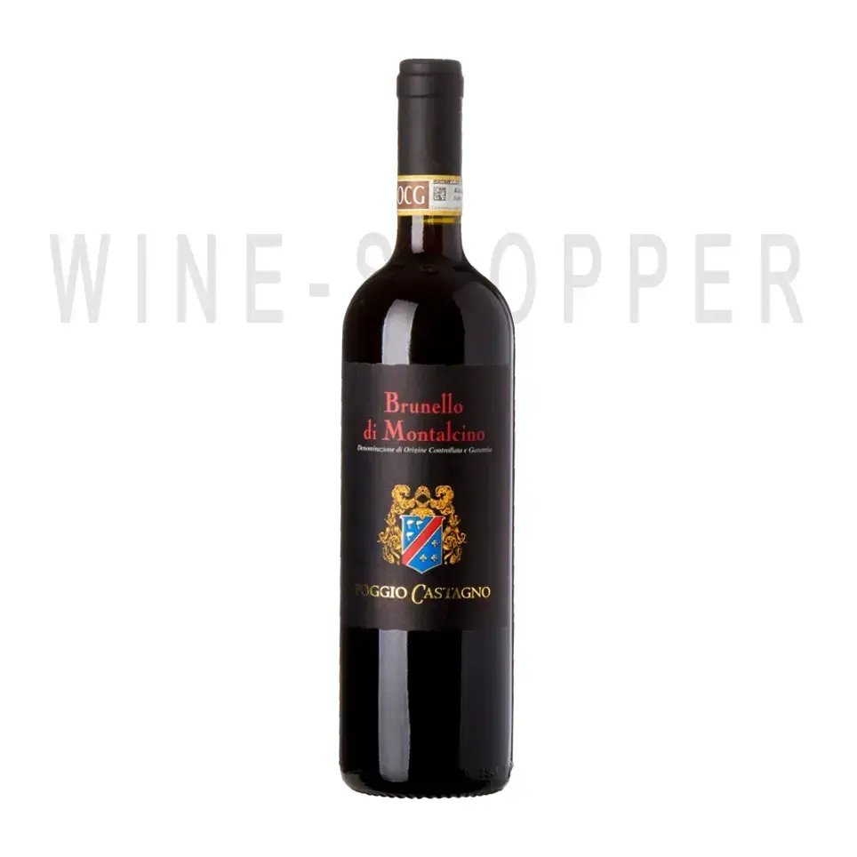 Вино Poggio Castagno Brunello di Montalcino DOCG 2016 0.75 л