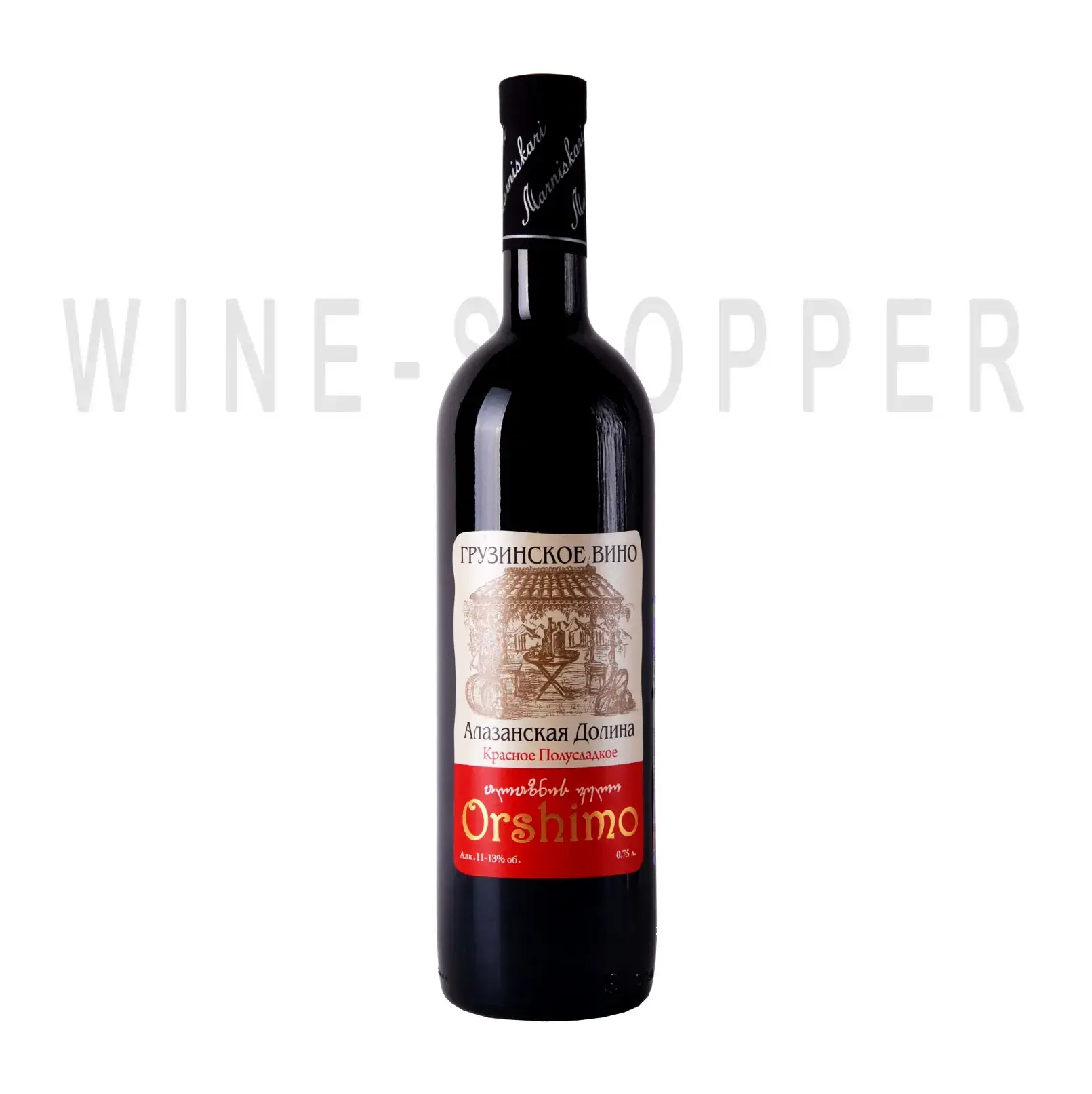 Вино Marniskari Orshimo Alazani Valley Red 0.75 л