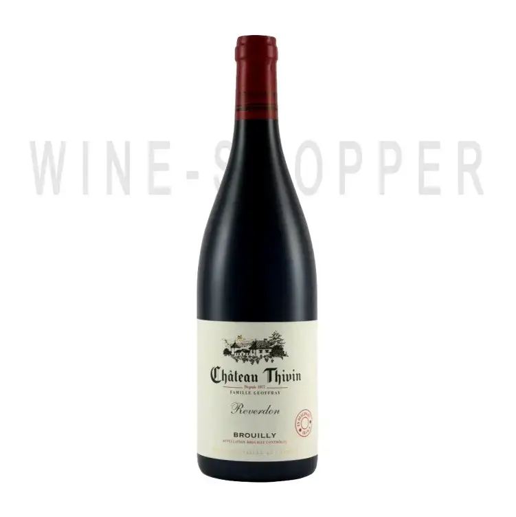 Вино Chateau Thivin Reverdon Brouilly AOC 2020 0.75 л