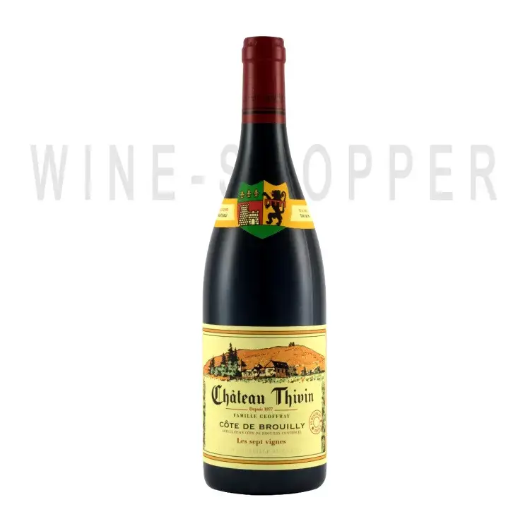 Вино Chateau Thivin Les sept vignes Cote de Brouilly AOC 2020 0.75 л