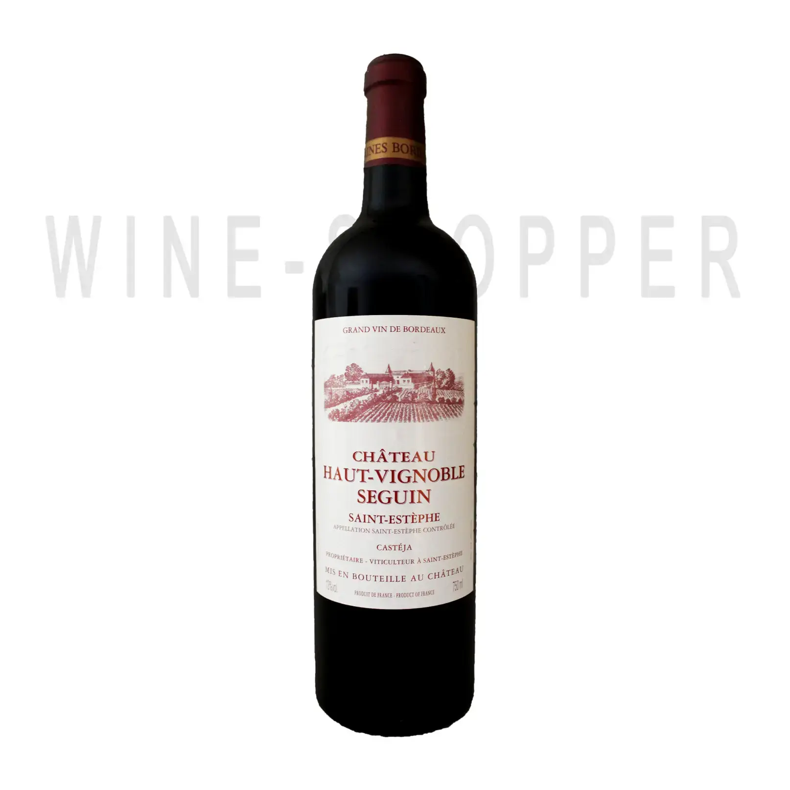Вино Borie-Manoux Chateau Haut-Vignoble Seguin Saint-Estephe AOC 2018 0.75 л