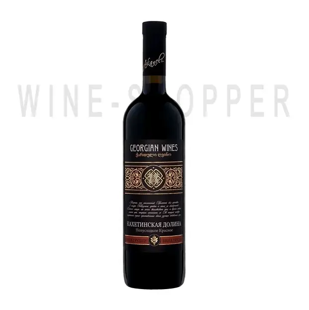 Вино Askaneli Brothers Kahetinskaya dolina Red Semi Sweet 0.75 л