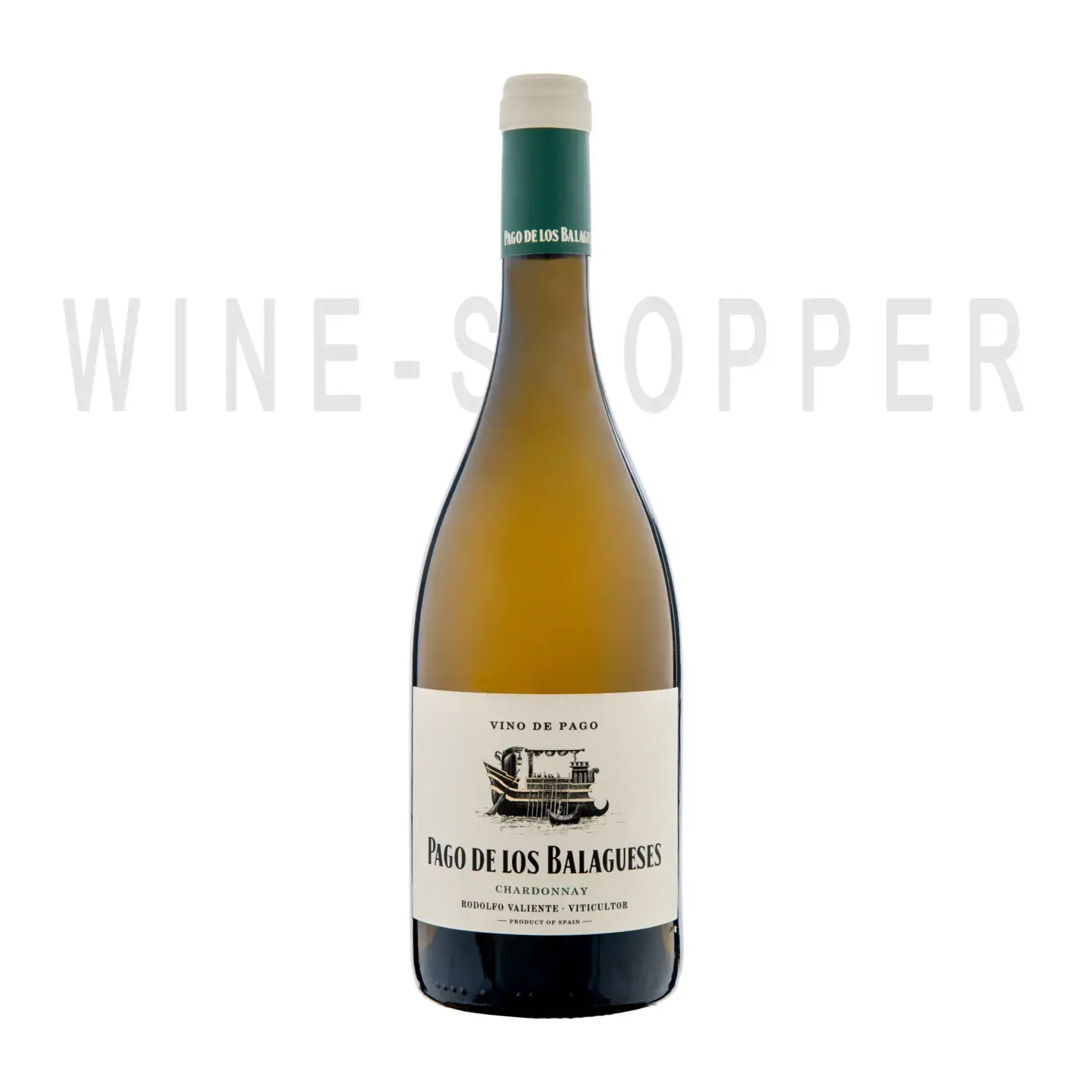 Вино Pago de Los Balagueses Chardonnay Vino de Pago DOP 2020 0.75 л