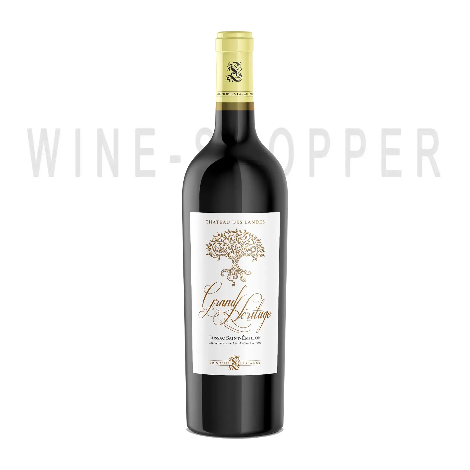 Вино Chateau des Landes Grand Heritage Lussac Saint-Emilion AOC 2016 0.75 л