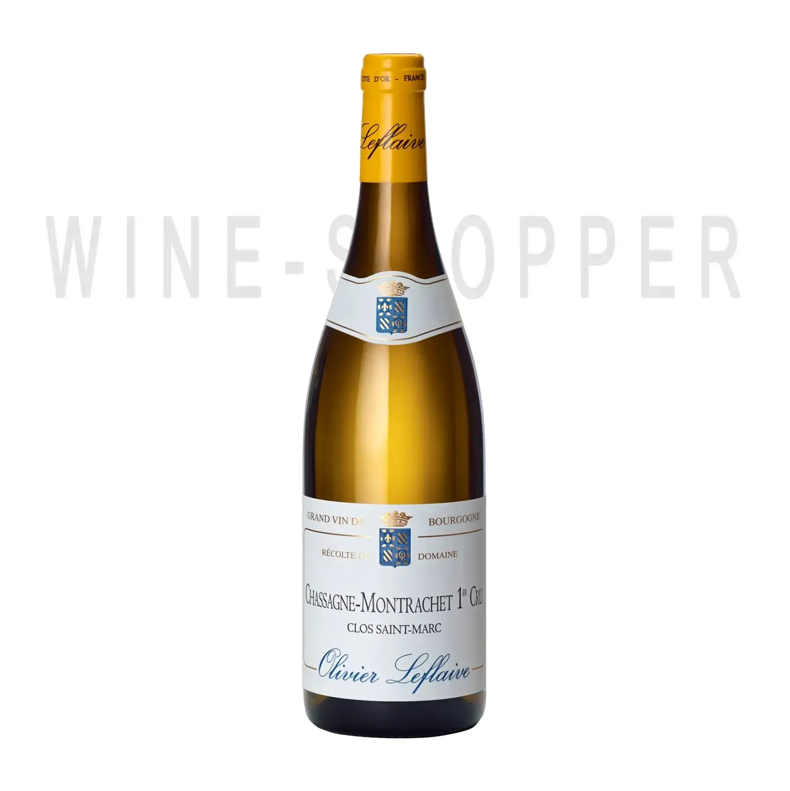 Вино Olivier Leflaive Chassagne-Montrachet 1er Cru AOC Clos Saint Marc 2019 0.75 л