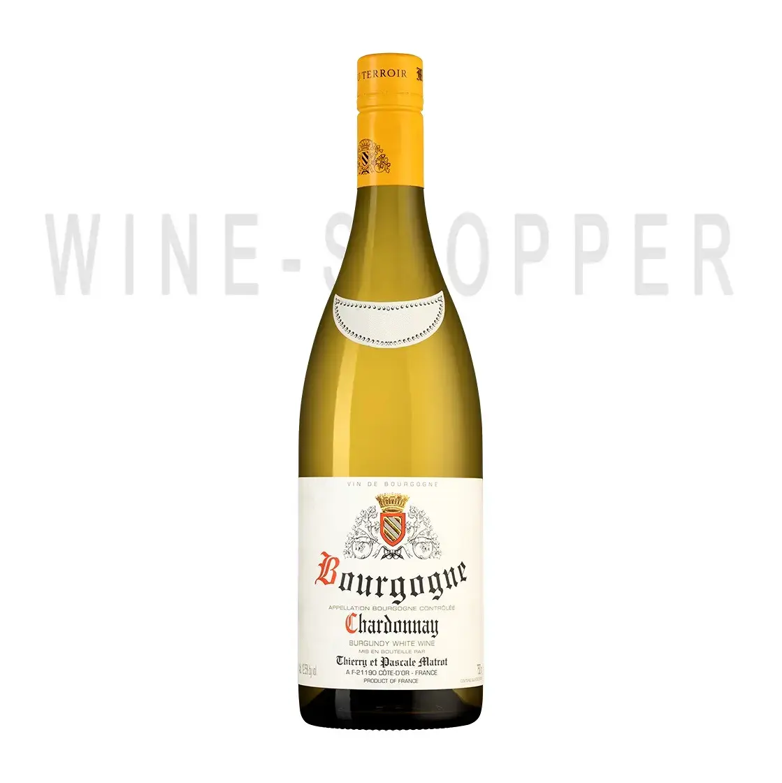 Вино Domaine Thierry et Pascale Matrot Bourgogne Chardonnay AOC 2018 0.75 л