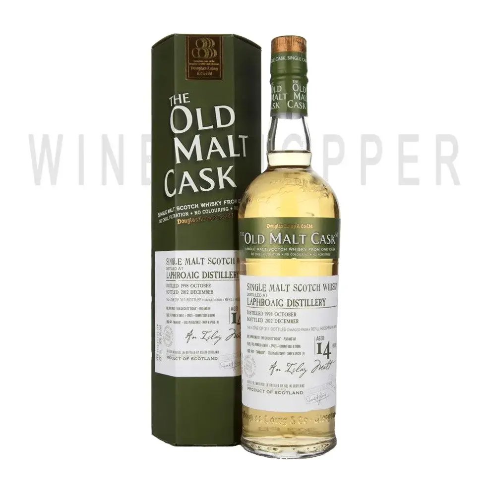 Виски Douglas Laing Laphroaig 14 Years Old 1998 gift box 0.7 л