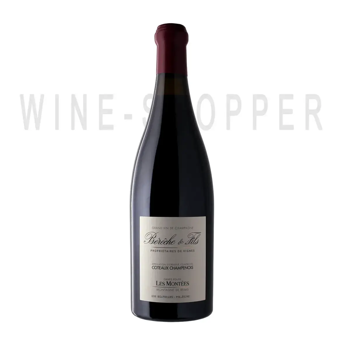 Вино Bereche & Fils Ormes Rouge Les Montees Coteaux Champenoise 2019 0.75 л
