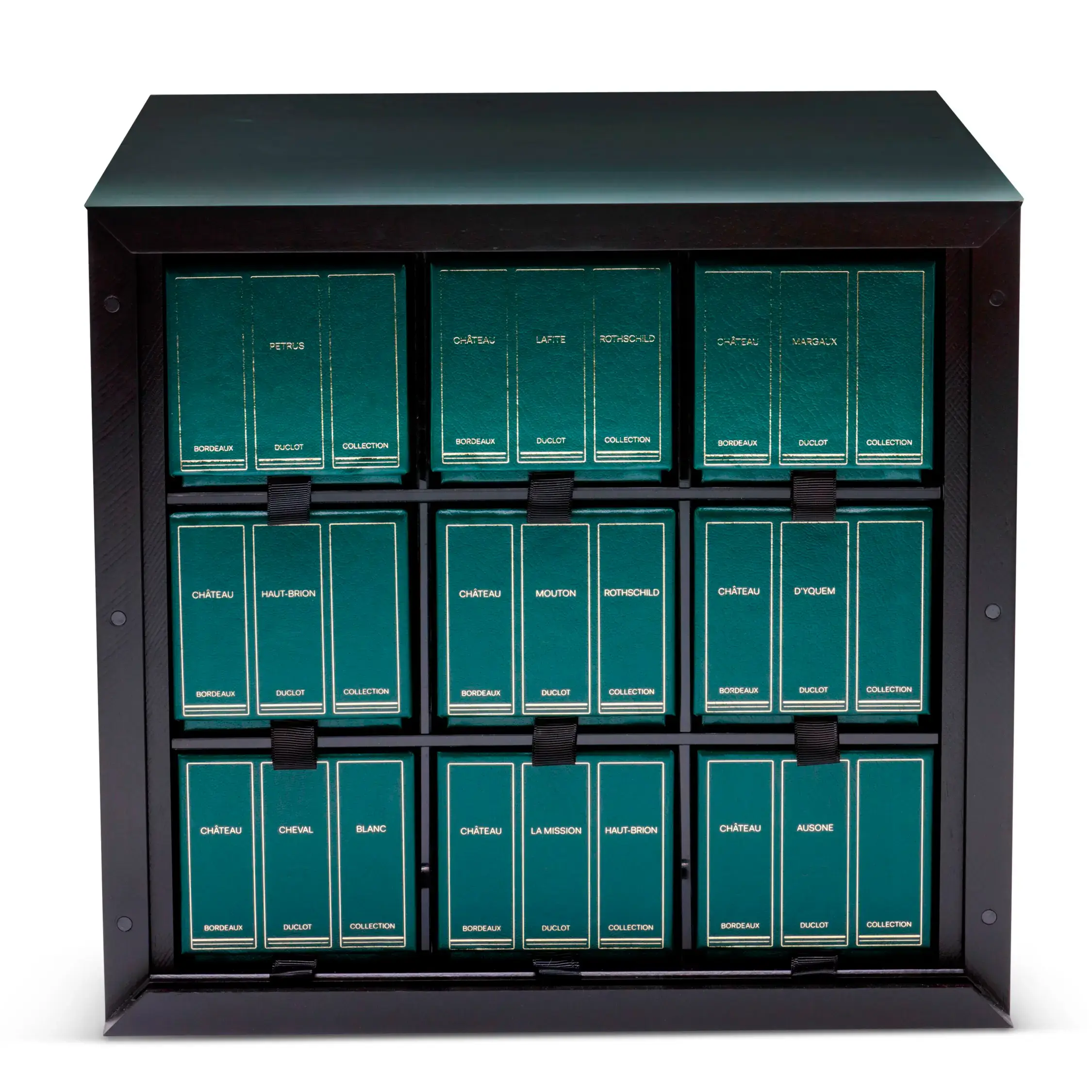  Groupe Duclot Bordeaux Сollection of 9 Bottles, wooden box, 2017, 0.75 л
