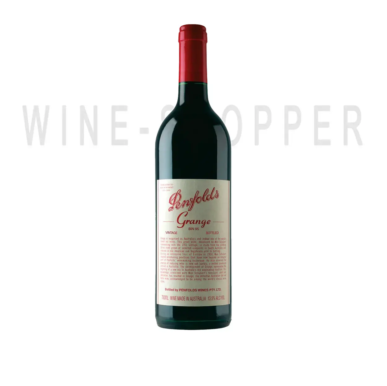 Вино Penfolds Grange Bin 95 2003 1.5 л