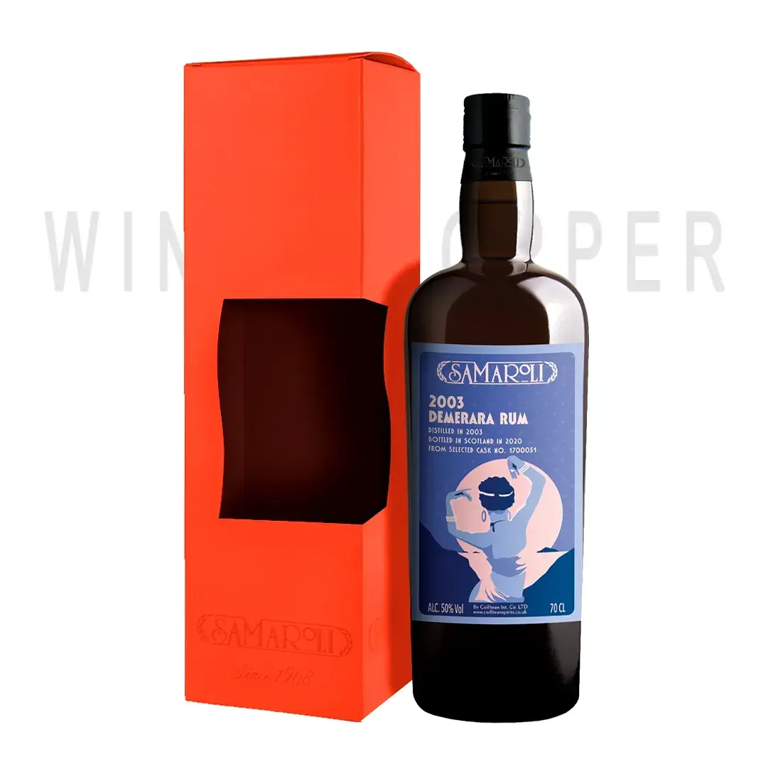 Ром Samaroli Demerara 2003 gift box 0.7 л