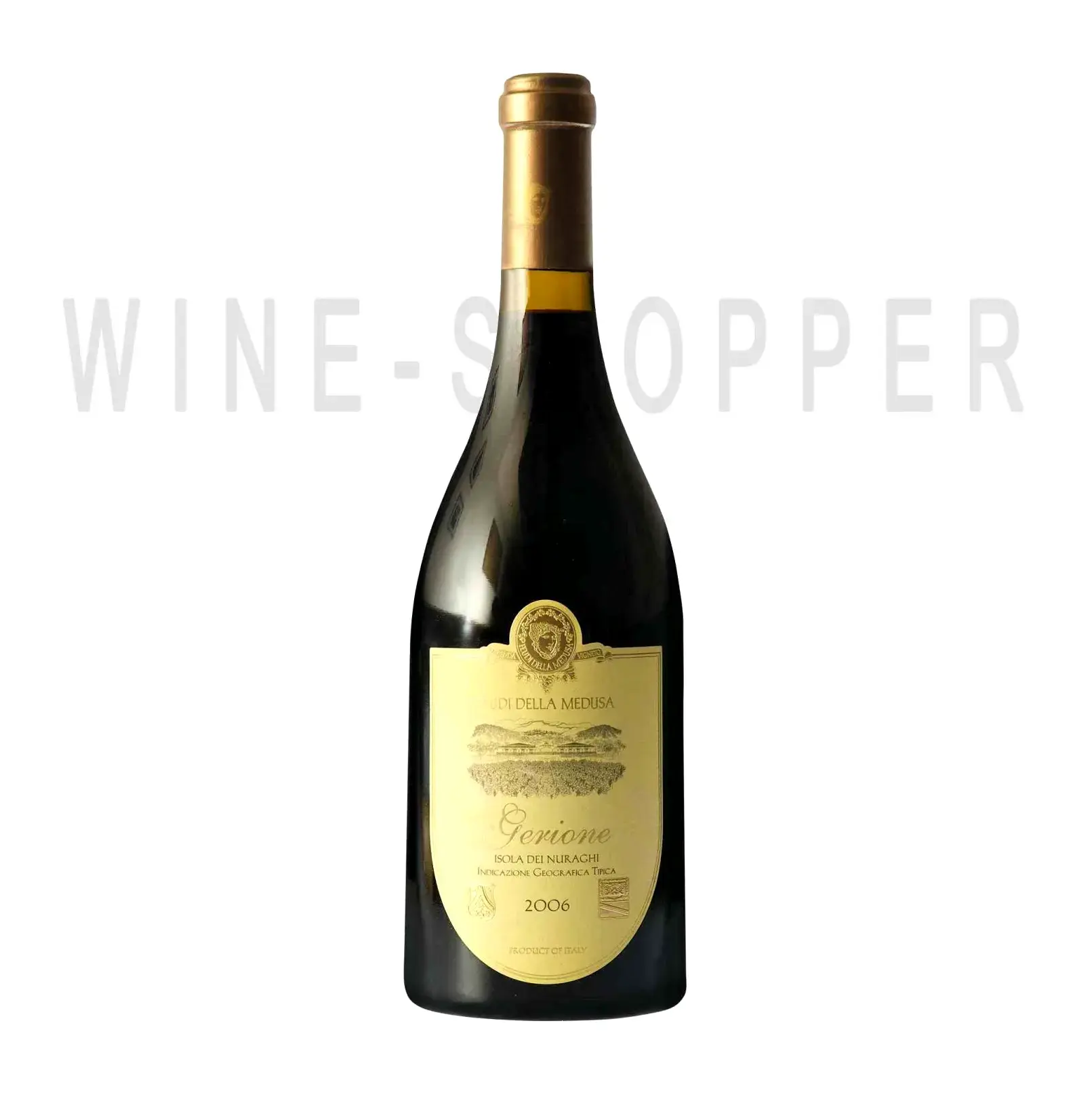 Вино Feudi della Medusa Gerione Isola dei Nuraghi IGT 2006 0.75 л
