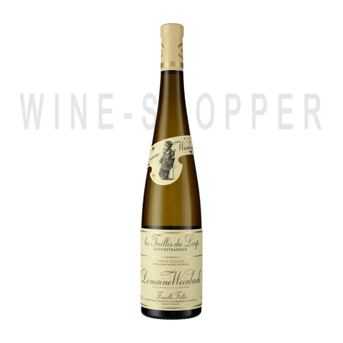 Вино Domaine Weinbach Les Treilles du Loup Gewurztraminer Alsace AOC 2020 0.75 л