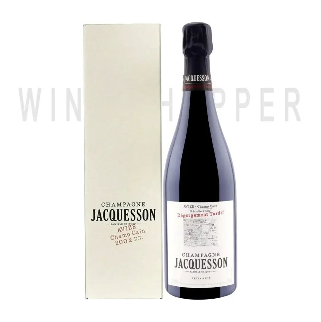 Шампанское Jacquesson Avize Champ Cain Degorgement Tardif Extra Brut Champagne AOC 2002 gift box 1.5 л