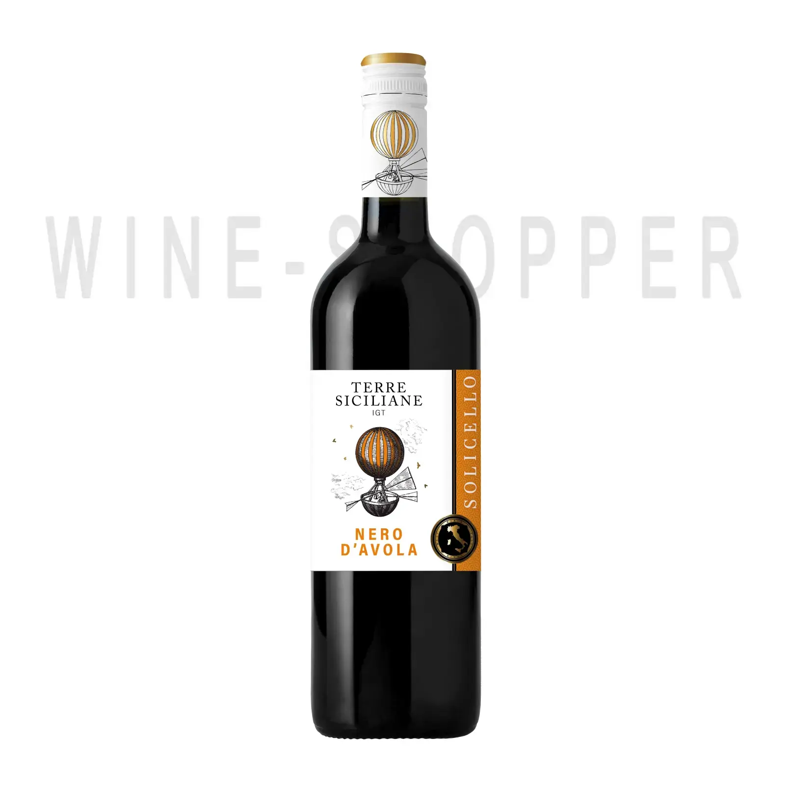 Вино Solichello Nero d'Avola Terre Siciliane IGT 0.75 л