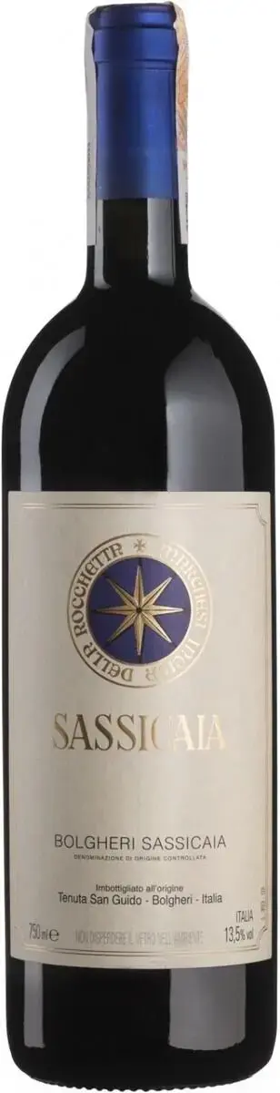 Вино Sassicaia, 1987, 0.75 л