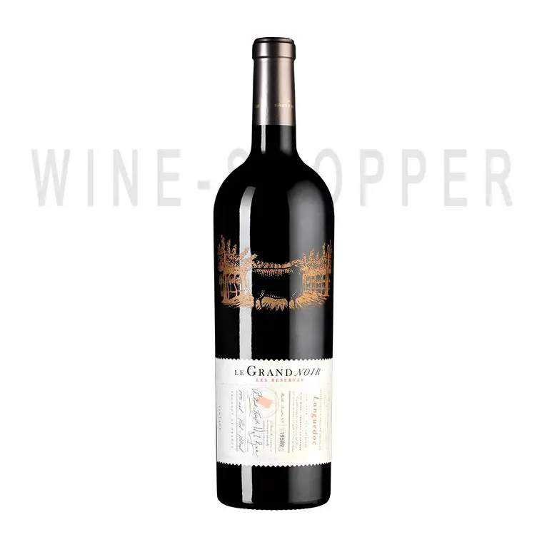 Вино Le Grand Noir Les Reserves Rouge Languedoc AOP 2017 0.75 л