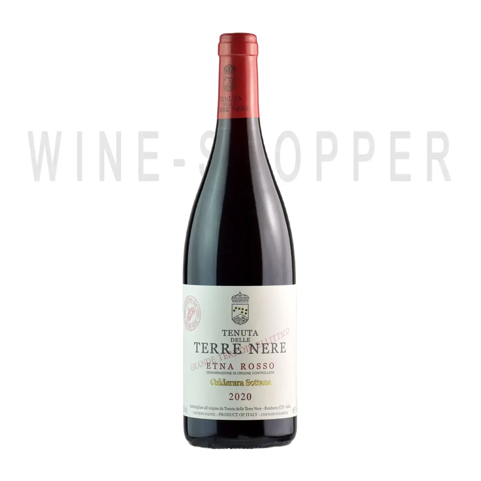 Вино Tenuta delle Terre Nere Calderara Sottana Etna Rosso DOC 2020 0.75 л