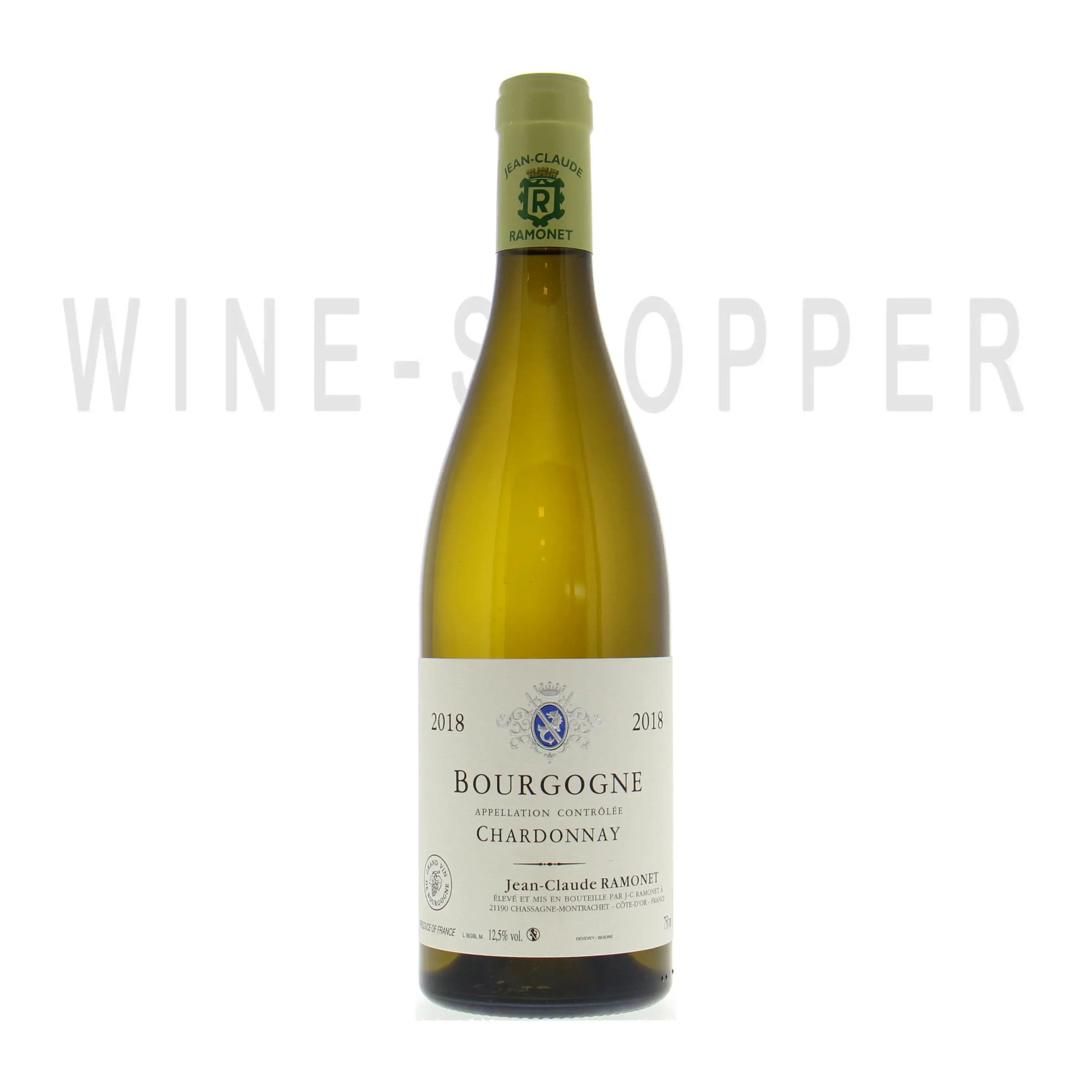 Вино Domaine Ramonet Jean-Claude Ramonet Bourgogne Chardonnay 2017 0.75 л