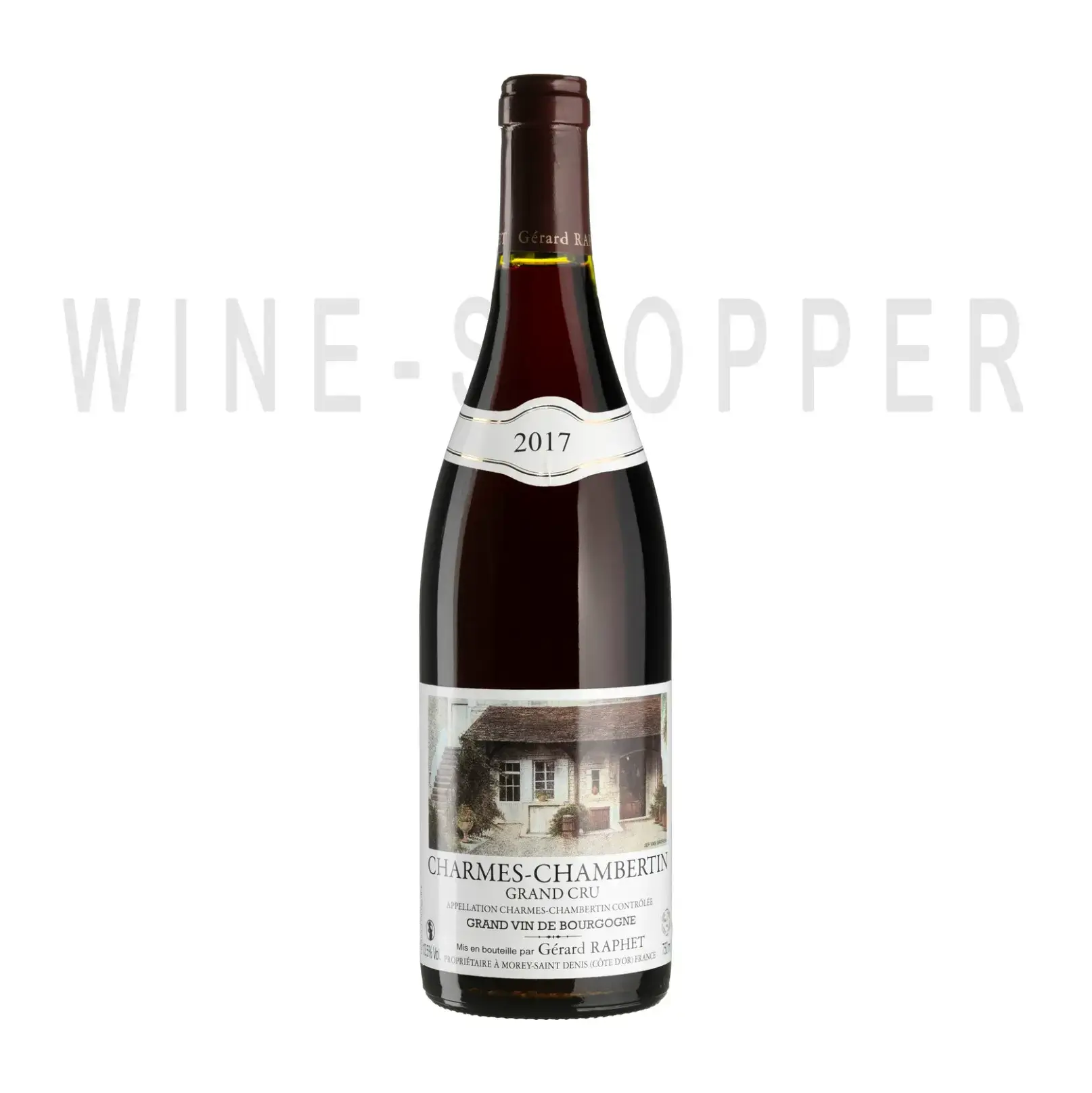 Вино Gerard Raphet Charmes-Chambertin Grand Cru AOC 2017 0.75 л
