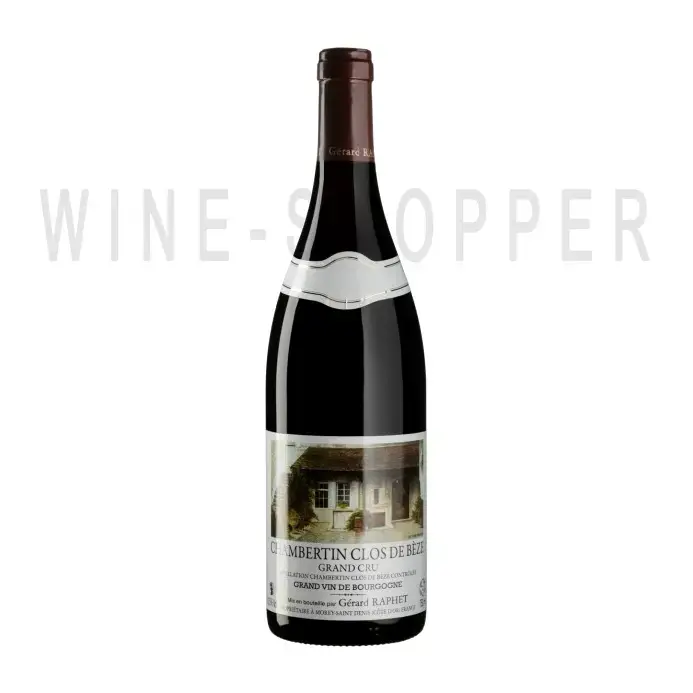 Вино Gerard Raphet Chambertin Grand Cru Clos de Beze AOC 2013 0.75 л