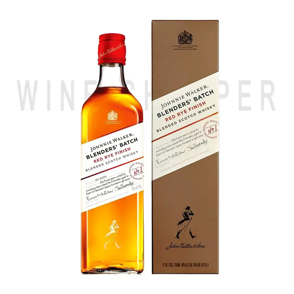 Виски Johnnie Walker Blenders' Batch Red Rye Finish 0.7 л