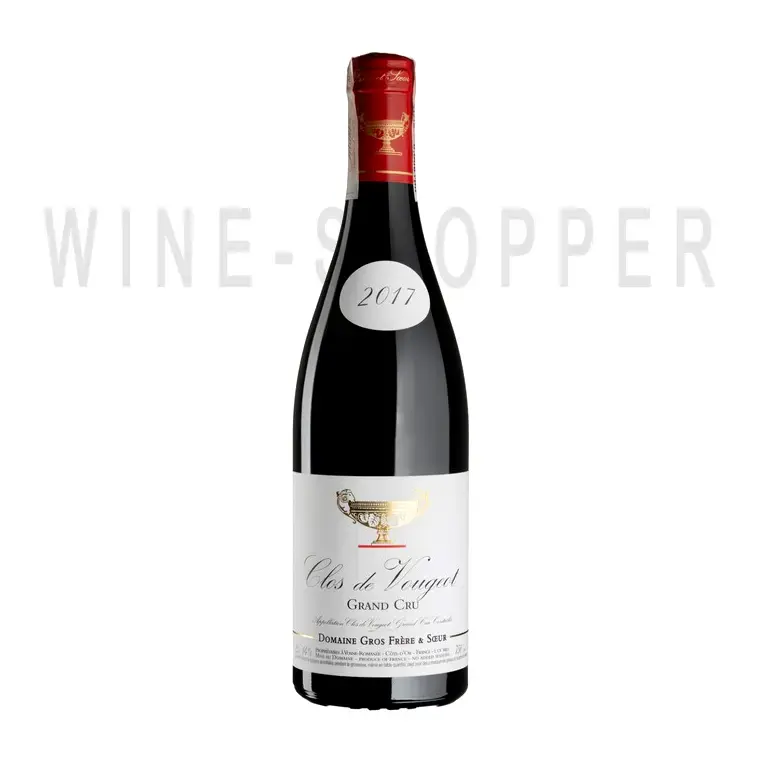 Вино Domaine Gros Frere et Soeur Clos de Vougeot Grand Cru AOC 2017 0.75 л