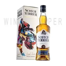 Виски Scotch Terrier Blended gift box 0.5 л