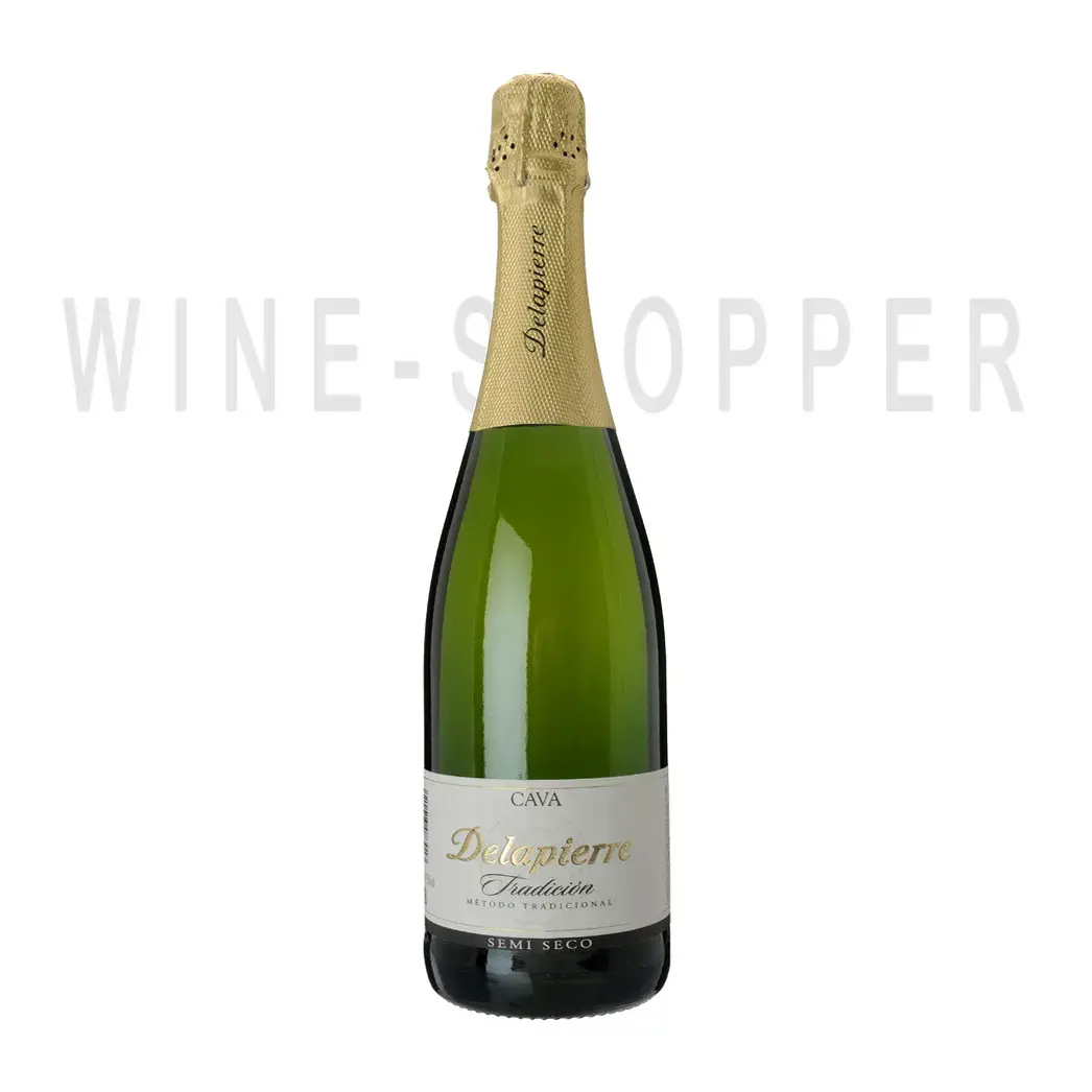 Игристое вино Wine of Kava Delapierre semi-dry 0.75 л