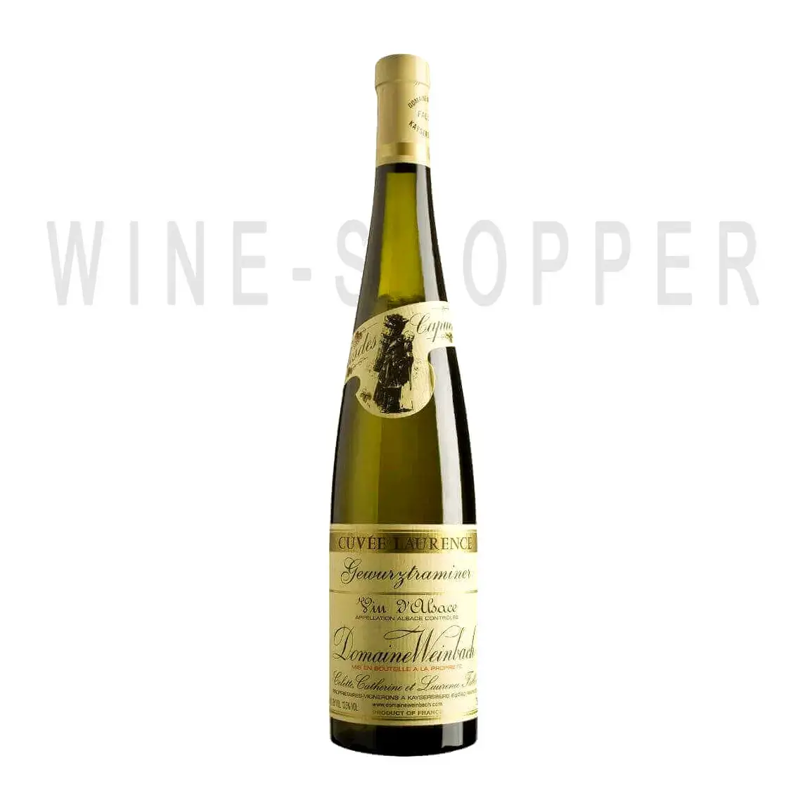 Вино Domaine Weinbach Gewurztraminer Cuvee Laurence 2019 750 мл 2019 0.75 л