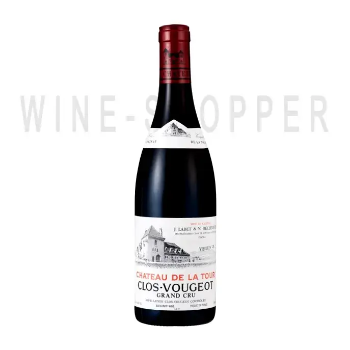 Вино J. Labet & N. Dechelette Chateau de La Tour Clos de Vougeot Grand Cru Vieilles Vignes AOC 2017 1.5 л