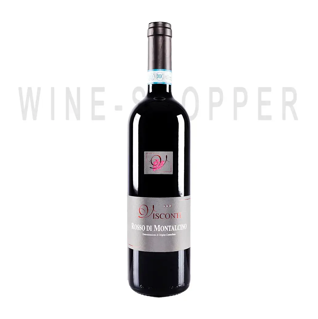 Вино Visconti Rosso di Montalcino DOC 2020 0.75 л