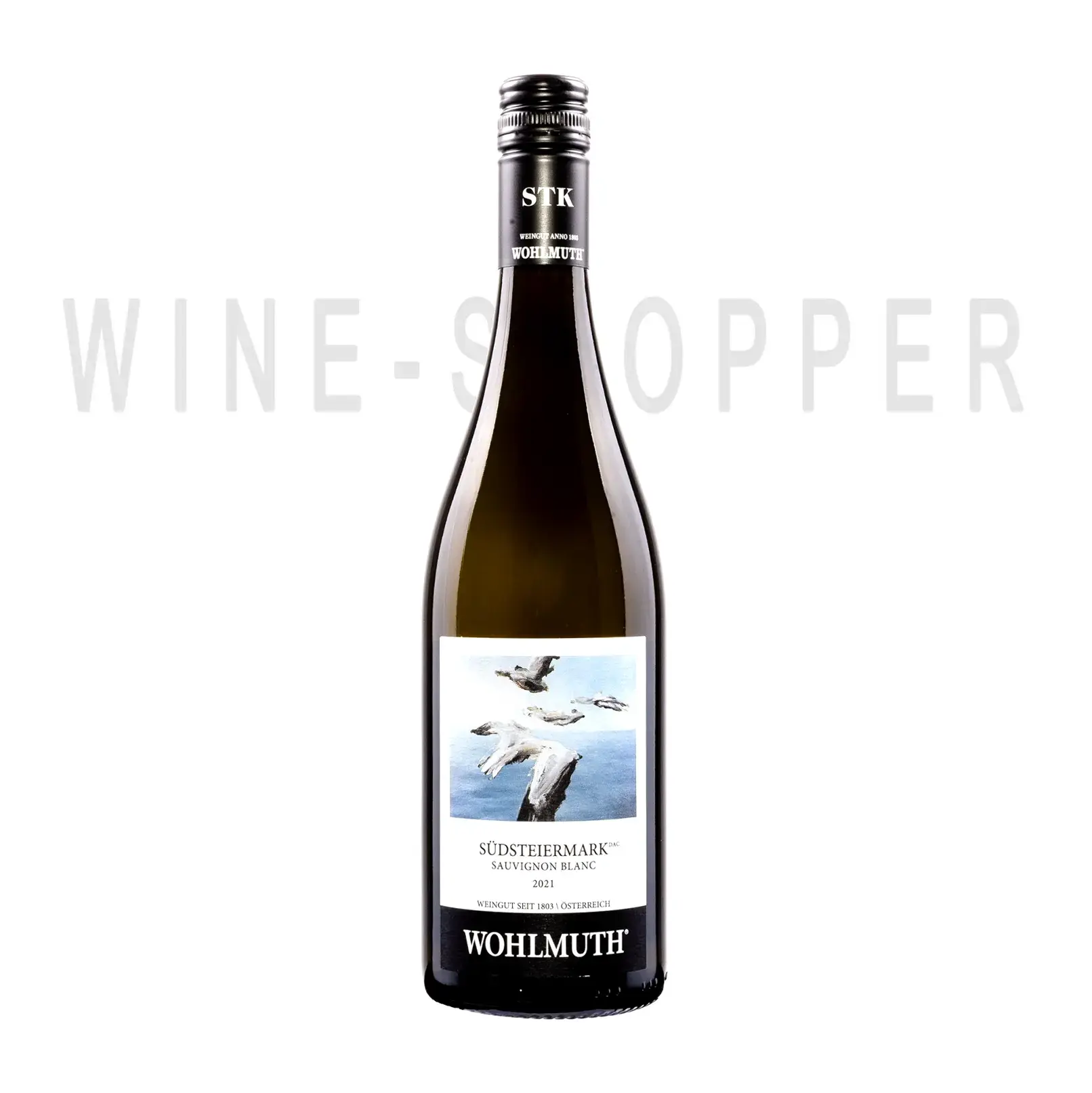 Вино Wohlmuth Sauvignon Blanc Sudsteiermark DAC 2021 0.75 л 