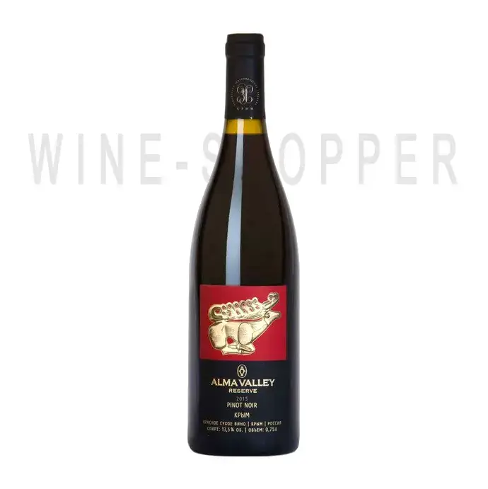 Вино Alma Valley Pinot Noir Reserve 2015 0.75 л