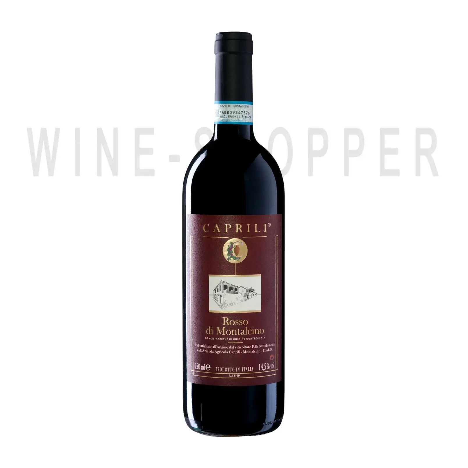 Вино Caprili Rosso di Montalcino DOC 2020 0.75 л