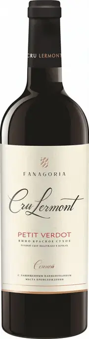 Вино Fanagoria, Cru Lermont Petit Verdot, 2019, 0.75 л