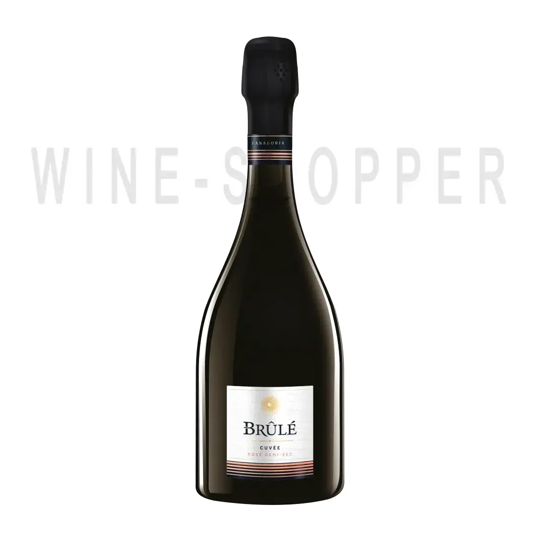 Игристое вино Brule Cuvee Rose Demi-Sec 2021 0.75 л