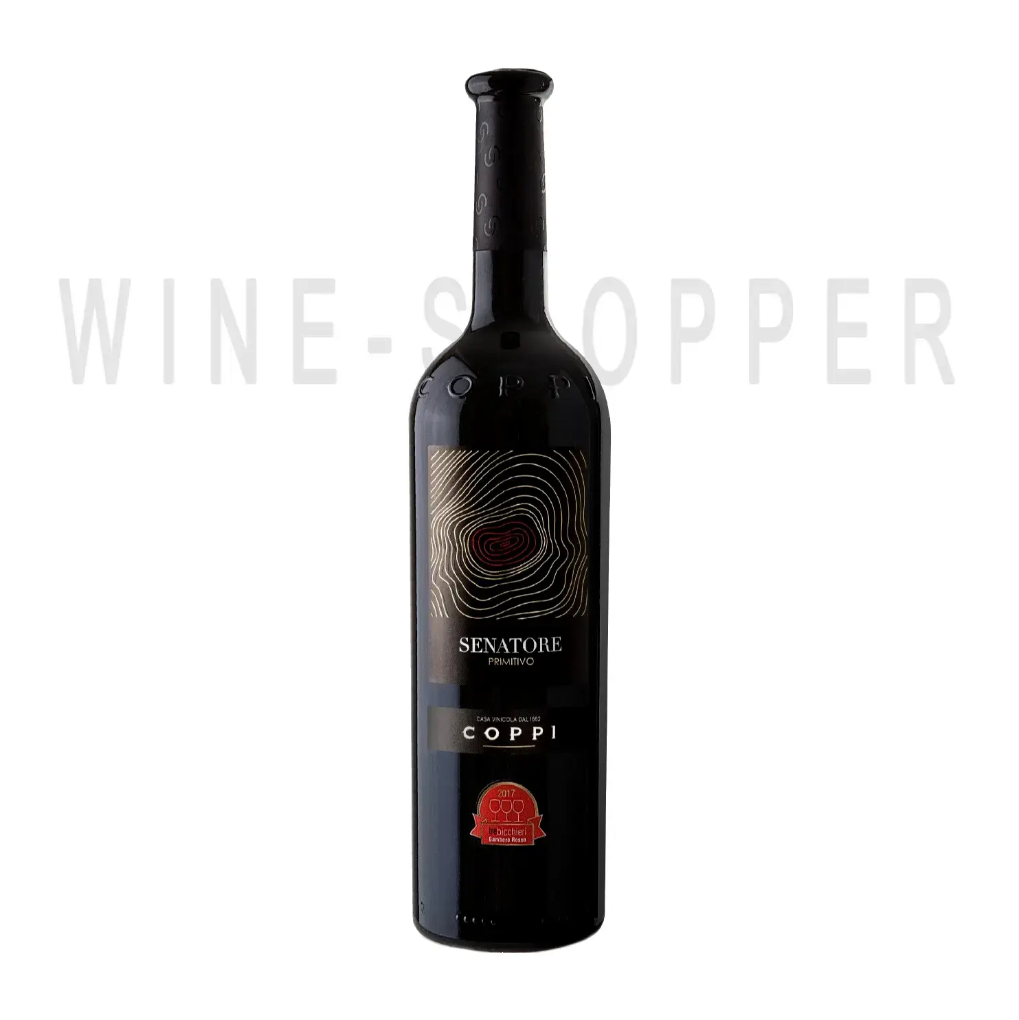Вино Coppi Senatore Primitivo Gioia del Colle DOC 2017 0.75 л